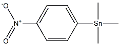 4-ニトロフェニルトリメチルスタンナン 化學(xué)構(gòu)造式