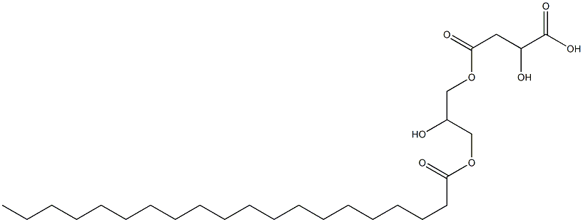 L-Malic acid hydrogen 4-(2-hydroxy-3-icosanoyloxypropyl) ester