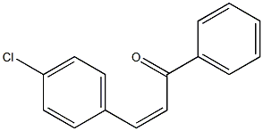 (Z)-4-Chlorochalcone Struktur