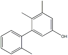3-(2-Methylphenyl)-4,5-dimethylphenol Struktur