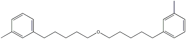 3-Methylphenylpentyl ether Struktur