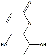 Butane-1,2,3-triol 2-acrylate Struktur