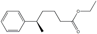 [R,(-)]-5-Phenylhexanoic acid ethyl ester Struktur