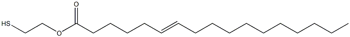6-Heptadecenoic acid 2-mercaptoethyl ester Struktur