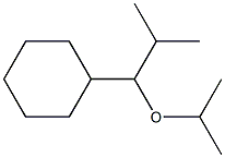 1-(1-Isopropyloxy-2-methylpropyl)cyclohexane Struktur