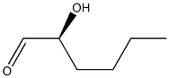 (S)-2-Hydroxyhexanal Struktur