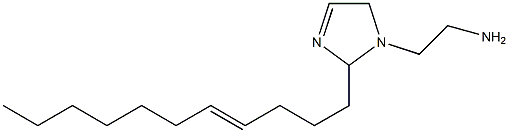1-(2-Aminoethyl)-2-(4-undecenyl)-3-imidazoline Struktur
