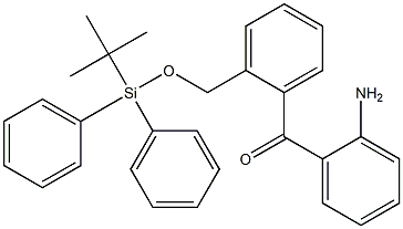 2'-Amino-2-[(tert-butyldiphenylsilyloxy)methyl]benzophenone Struktur
