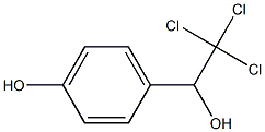 1-(4-Hydroxyphenyl)-2,2,2-trichloroethanol Struktur