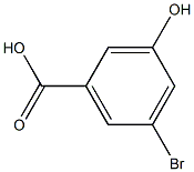 5-bromo-3-hydroxybenzoic acid Struktur