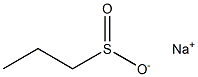 SODIUM PROPANE-1-SULFINATE Struktur