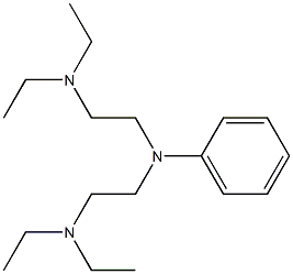 1,1,7,7-TETRAETHYL-4-PHENYL DIETHYLENE TRIAMINE Struktur