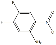 3,4-difluoro-6-nitroaniline Struktur
