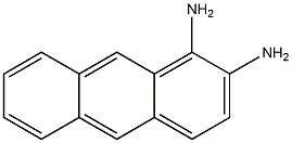 1,2-diaminoanthracene Struktur