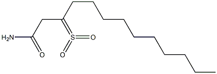 3-sulfonyltridecanamide Struktur