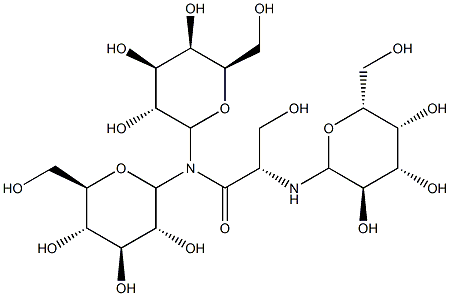 digalactosylglucosylceramide Struktur