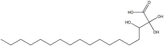 trihydroxystearic acid Struktur