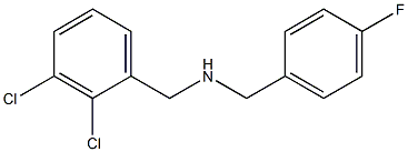 [(2,3-dichlorophenyl)methyl][(4-fluorophenyl)methyl]amine Struktur