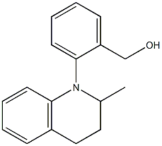 [2-(2-methyl-1,2,3,4-tetrahydroquinolin-1-yl)phenyl]methanol Structure