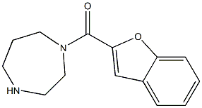 1-(1-benzofuran-2-ylcarbonyl)-1,4-diazepane Struktur