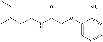 2-(2-aminophenoxy)-N-[2-(diethylamino)ethyl]acetamide Structure