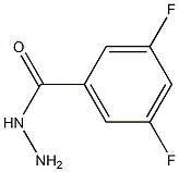 3,5-difluorobenzohydrazide Struktur