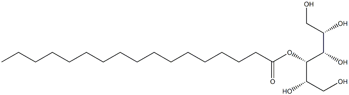 L-Mannitol 4-heptadecanoate Struktur