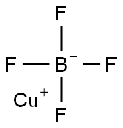 Cupper(I) tetrafluoroborate Struktur
