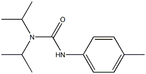 1-(4-Methylphenyl)-3,3-diisopropylurea Structure