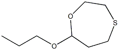7-Propoxy-1,4-oxathiepane Struktur