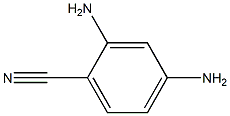 2,4-Diaminobenzonitrile Structure