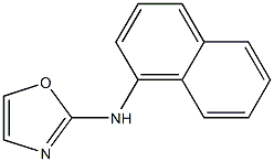 N-(2-Oxazolyl)-1-naphtylamine Structure