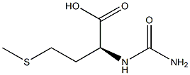 N-(Aminocarbonyl)-L-methionine Struktur