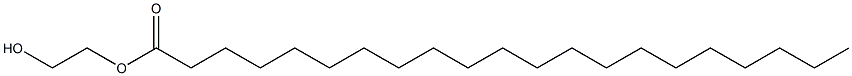 Henicosanoic acid 2-hydroxyethyl ester Struktur