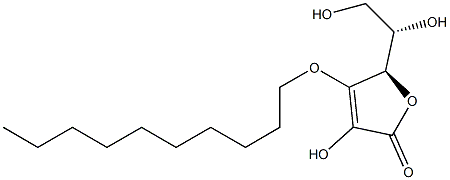 3-O-Decyl-L-ascorbic acid Struktur