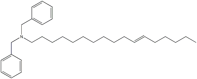 (11-Heptadecenyl)dibenzylamine Struktur