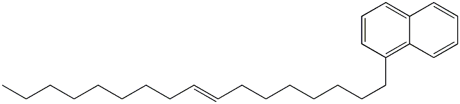 1-(8-Heptadecenyl)naphthalene Struktur