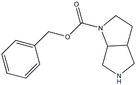 benzyl hexahydropyrrolo[3,4-b]pyrrole-1(2H)-carboxylate Structure