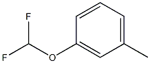 3-(difluoromethoxy)toluene Struktur
