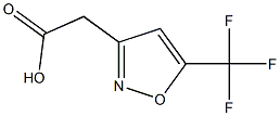 2-[5-(TRIFLUOROMETHYL)-1,2-OXAZOL-3-YL]ACETIC ACID Struktur