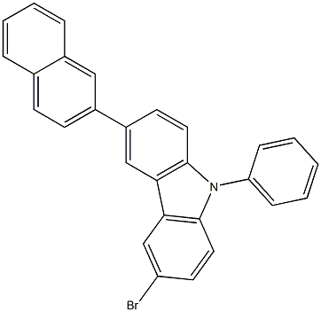 3-Bromo-6-(naphthalen-2-yl)-9-phenyl-9H-carbazole