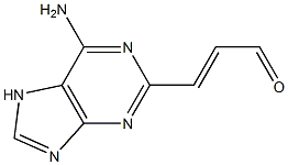 ADENINEPROPENAL Struktur
