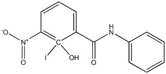 2IODO3NITROSALICYLANILIDE Struktur