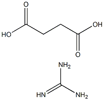 GUANIDINE SUCCINATE Structure