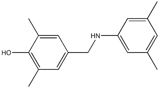 4-{[(3,5-dimethylphenyl)amino]methyl}-2,6-dimethylphenol Structure