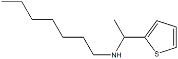 heptyl[1-(thiophen-2-yl)ethyl]amine Struktur