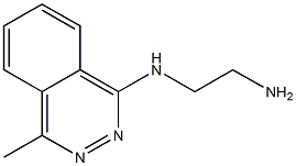 N-(2-aminoethyl)-N-(4-methylphthalazin-1-yl)amine Struktur