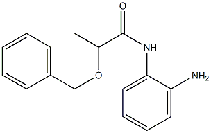 N-(2-aminophenyl)-2-(benzyloxy)propanamide Struktur