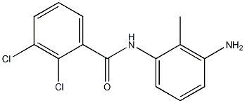 N-(3-amino-2-methylphenyl)-2,3-dichlorobenzamide Struktur