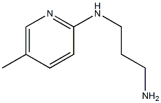 N-(3-aminopropyl)-N-(5-methylpyridin-2-yl)amine Struktur